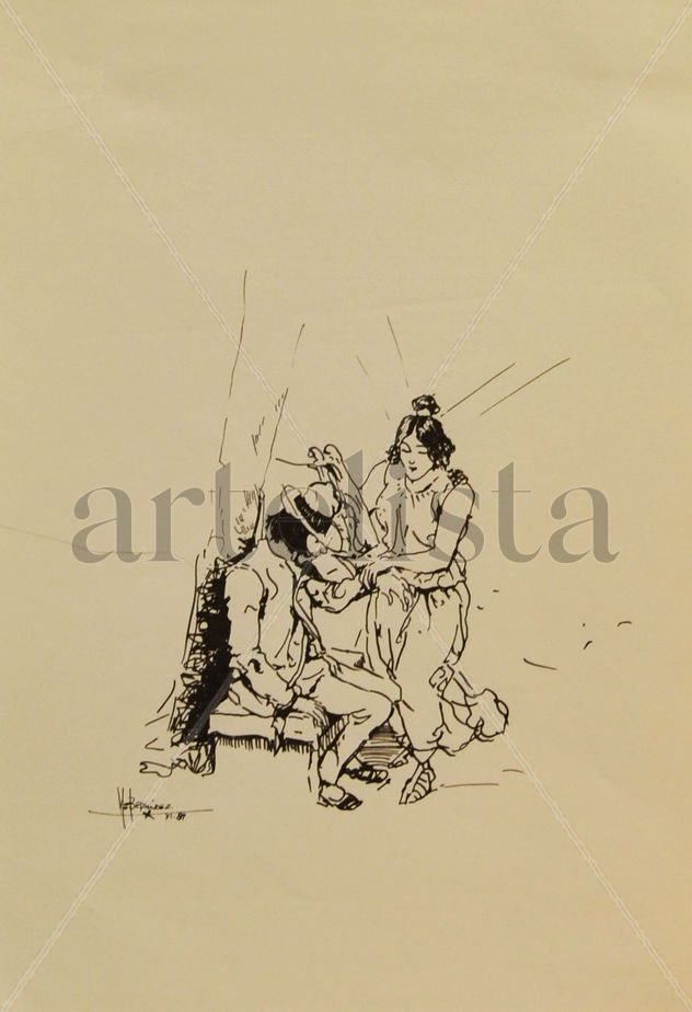 Dibujo a Plumilla (109/6)