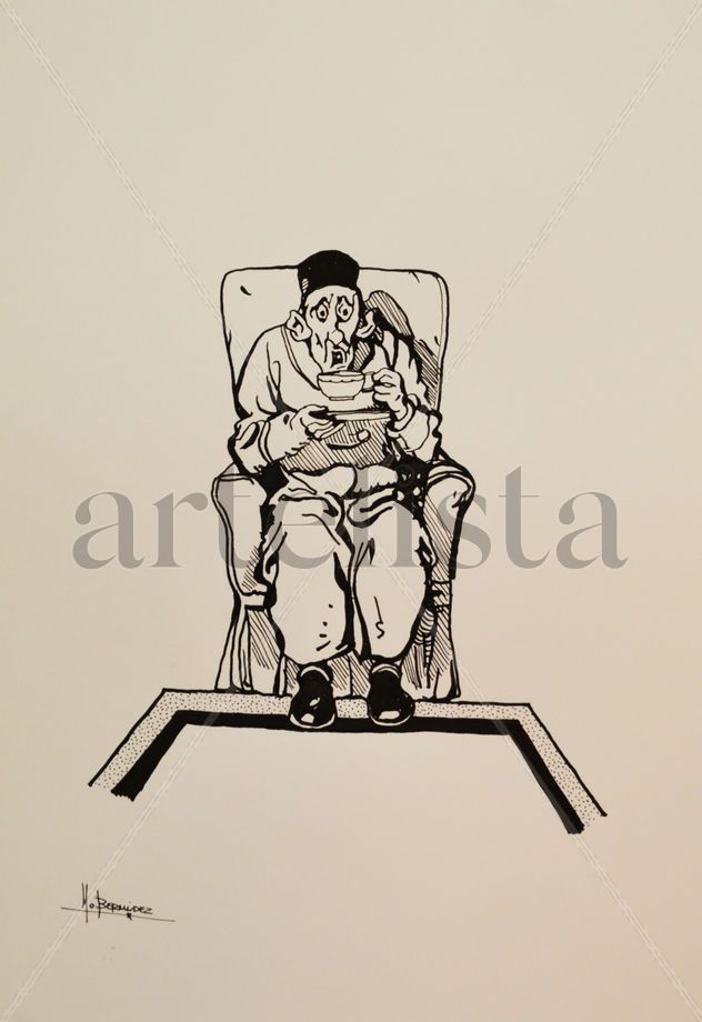Dibujo a Plumilla (113/7).