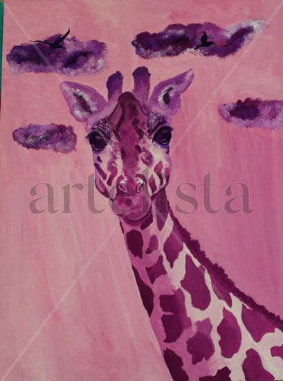 Violet Acrylic Panel Animals