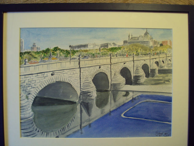 Puente de Segovia Watercolour Paper Landscaping