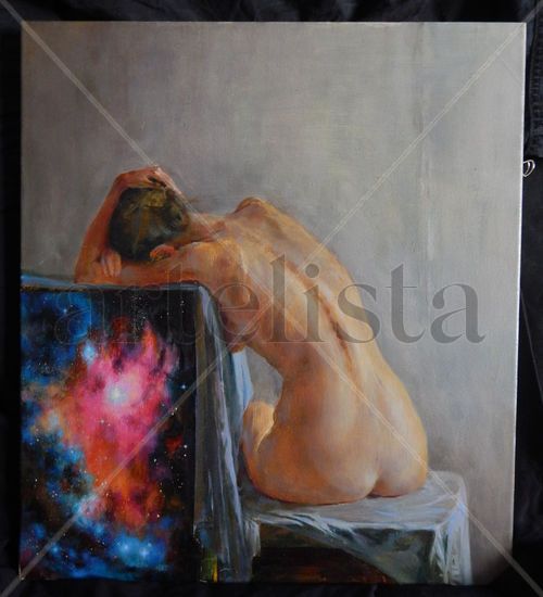 Uno Oil Canvas Nude Paintings