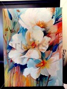 Floral Oil Canvas Floral Painting