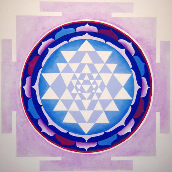 MANDALA SRI YANTRA Acrílico Otros Otros