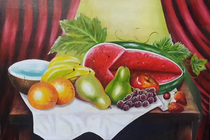 Bodegón de frutas
