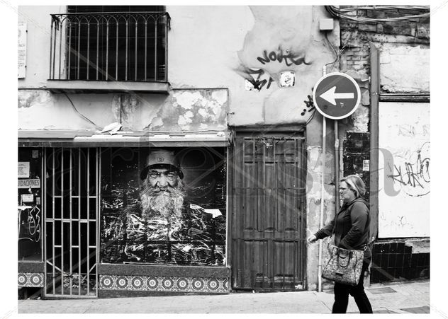 The soldier 1 bw