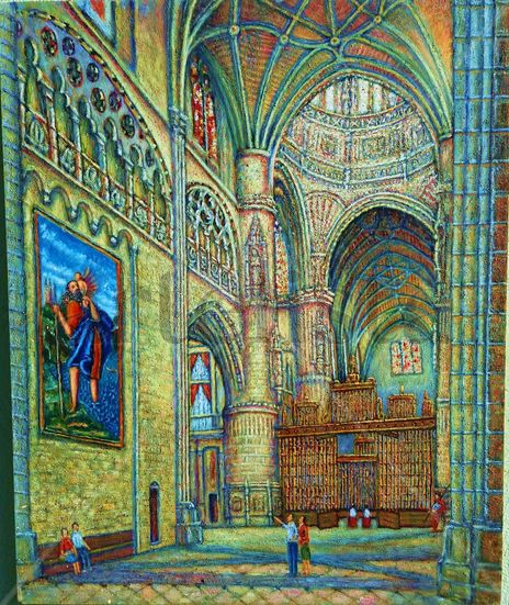 Interior catedral...