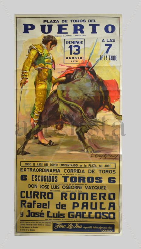 Carte de toros de...
