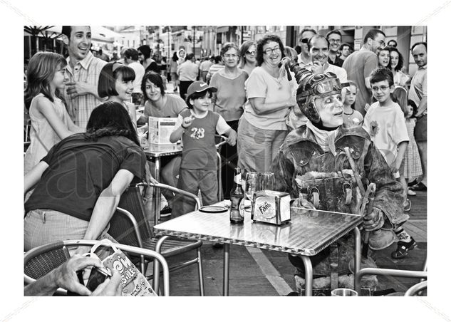 Faunos steampunk 3 Fotoperiodismo y documental Blanco y Negro (Digital)