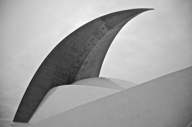 Auditorio Arquitectura e interiorismo Blanco y Negro (Digital)