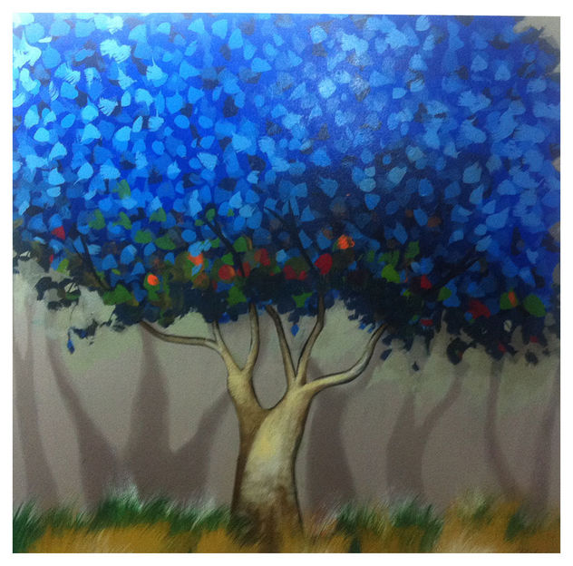 EL ÁRBOL AZUL