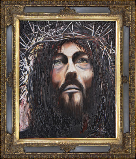 Cristo 1 Oil Canvas Portrait