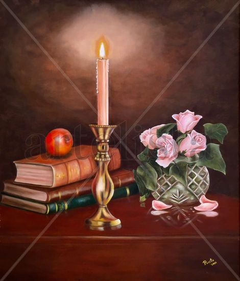 MIS PASIONES BAJO LA LUZ Oil Canvas Still Life Paintings