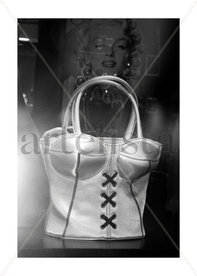 Marilyn bag Glamour Blanco y Negro (Digital)