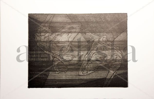 Escápula Aquatint