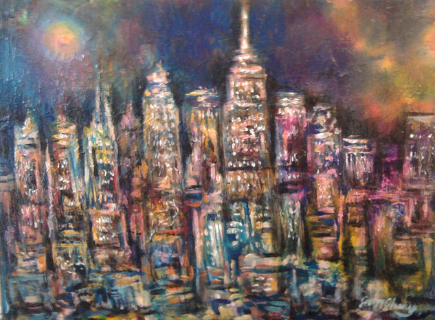 New York Watercolour Card Others