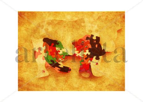 Puzzle vaca
