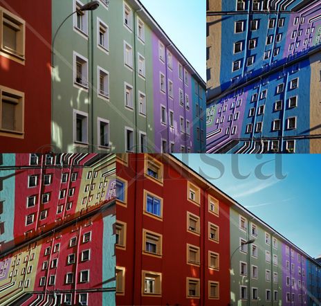 Casitas de colores...
