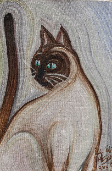 Gato siamés
