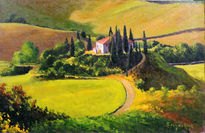 Paisaje de la Toscana