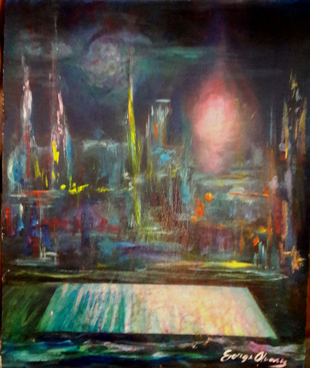 Noche  Profunda en la ciudad