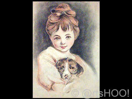 Niña con Perro