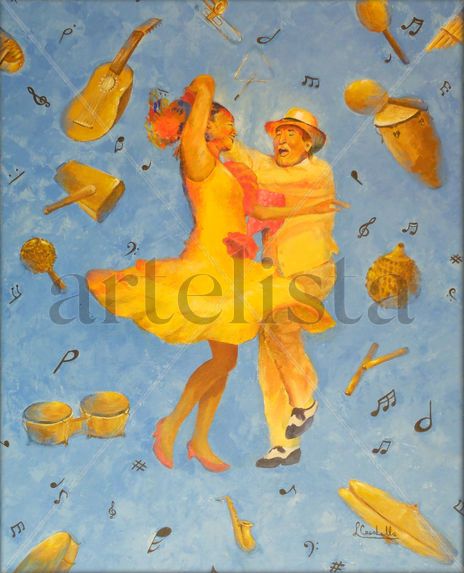 Bailando salsa