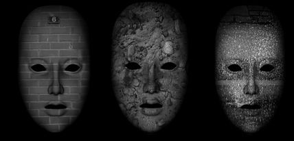 Máscaras 2 tríptico