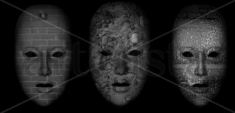 Máscaras 2 tríptico