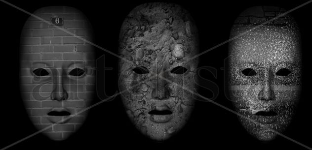 Máscaras 2 tríptico