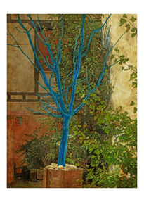 Blue tree