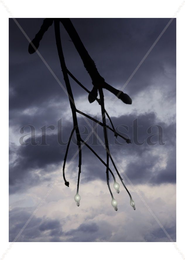 gotas iluminadas