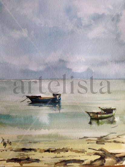 Caribe Watercolour Paper Marine Painting