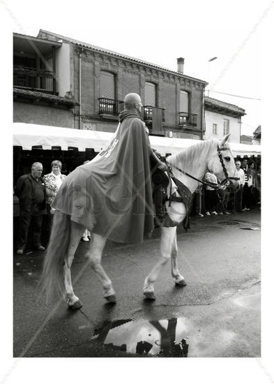 El caballero y su dama Otras temáticas Blanco y Negro (Digital)