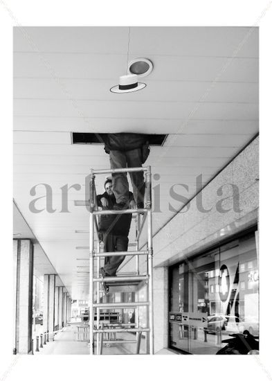 hat ceiling Otras temáticas Blanco y Negro (Digital)