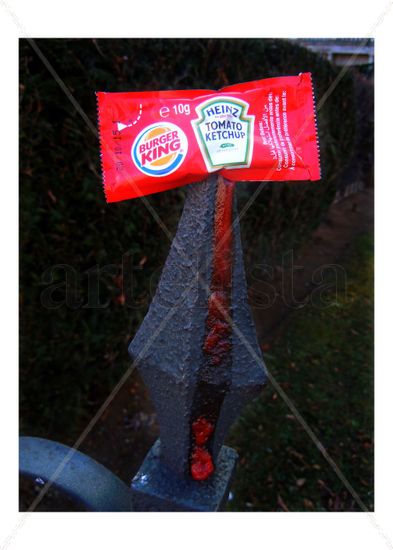 Killed ketchup Still lifes Color (Digital)