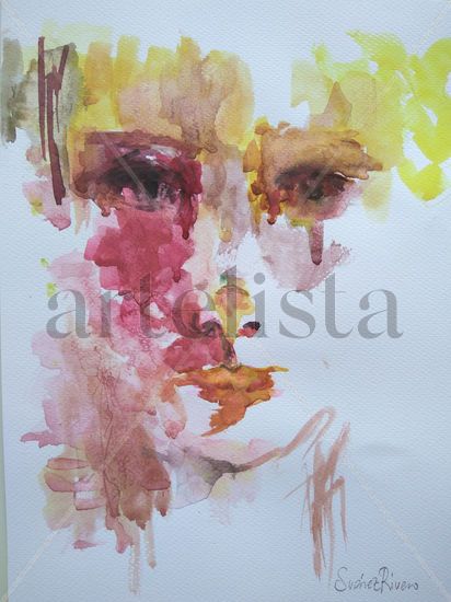 EnLuz Watercolour Card Figure Painting