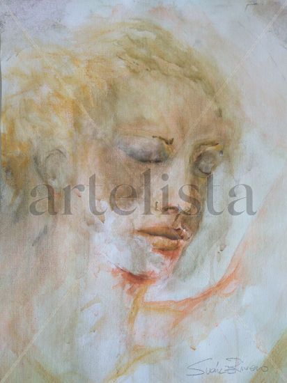 Profunda Pastel Canvas Portrait