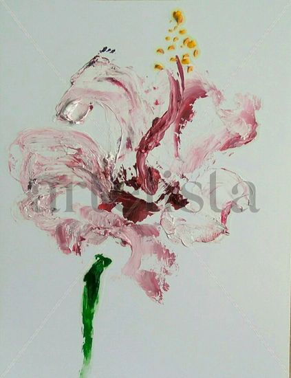 Flor Oil Others Floral Painting