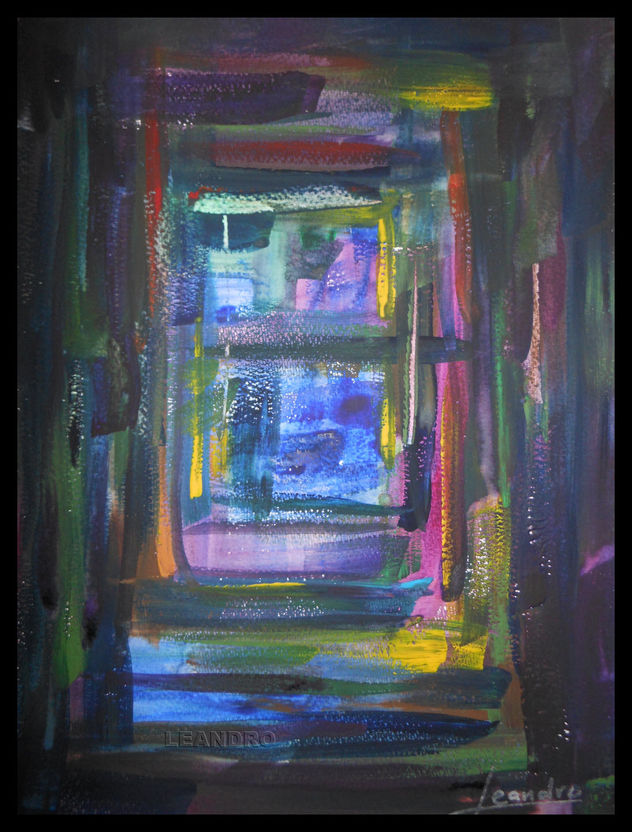 Ventana al final del pasillo - Window at the end of the corridor