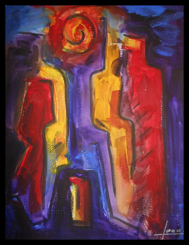 Figuras semi-iluminadas - Semi-illuminated figures