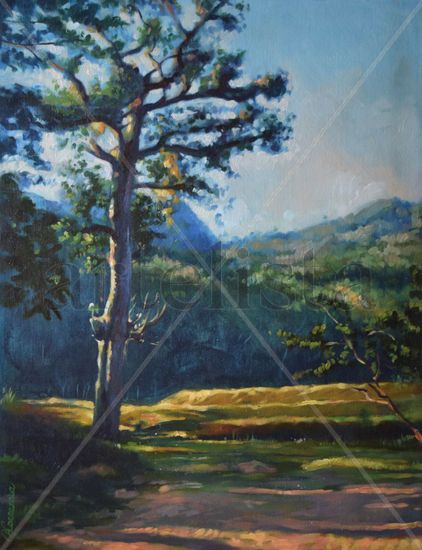 paisaje cubano Oil Canvas Landscaping