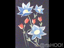 Flores Azúles