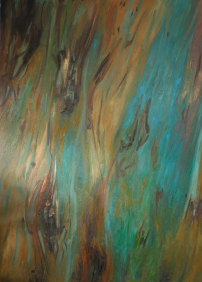 RAINBOW EUCALYPTUS Oil Canvas Others