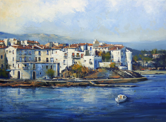 Cadaqués en Costa Brava Oil Canvas Landscaping