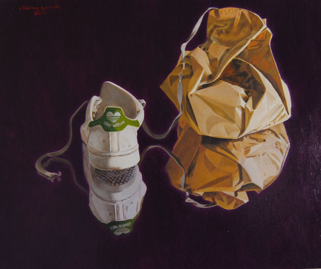 STAY WITH ME Oil Panel Still Life Paintings