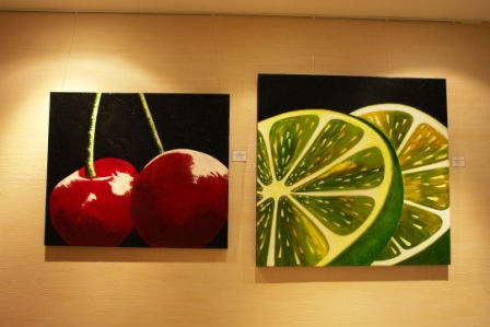 Cerezas y Limones Acrylic Canvas Others