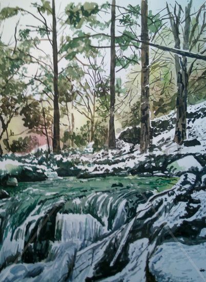 SIERRA CEBOLLERA Watercolour Paper Landscaping