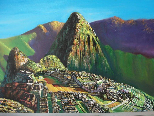 MACHU PICHU Óleo Otros Paisaje