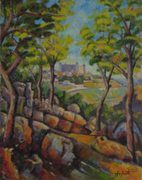 Paisaje con Alcázar...