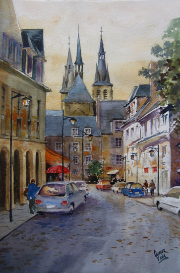 Blois Watercolour Paper Landscaping